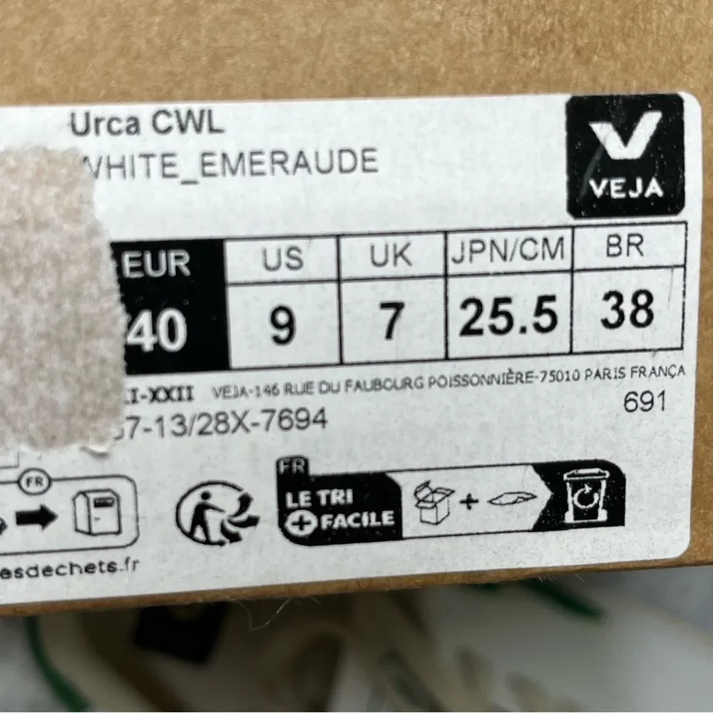Veja Urca CWL White Emerald 40